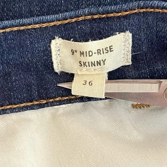 Madewell High Rise Skinny Jeans Plus Size 22 Stretch Magic Pockets Denim - Picture 8 of 10